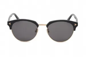 Bally Blue Frame Smoke Lenses Sunglasses