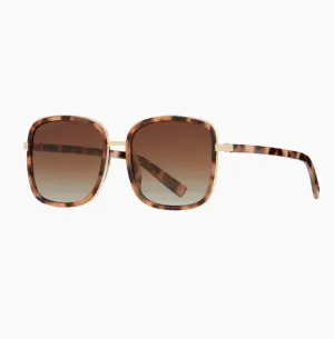 Brynne - Ivory Tortoise/Gold/ Gradient Brown Polarized