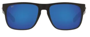 Costa Del Mar Spearo Blackout Frame -  Blue Mirror 580 Glass Lens - Polarized Sunglasses