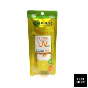 Garnier Bright Complete Super UV MATTE Spot-Proof Sunscreen SPF 50  PA    30ml