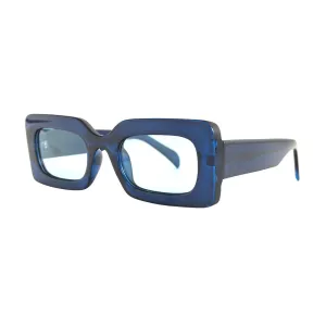 MARA | Crystal Navy Blue | Blue Polarized Lens