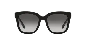 Michael Kors San Marino Non-Polarized Sunglasses - Black/Dark Gray Gradient