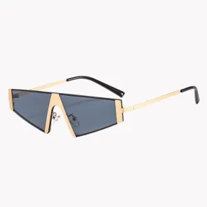 Pre Order:  Triangle Metal Frame Sunglasses