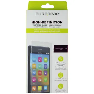 PureGear High-Definition Tempered Glass Screen Protector for Apple iPhone 15 Pro