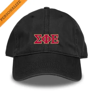 SigEp Personalized Black Hat