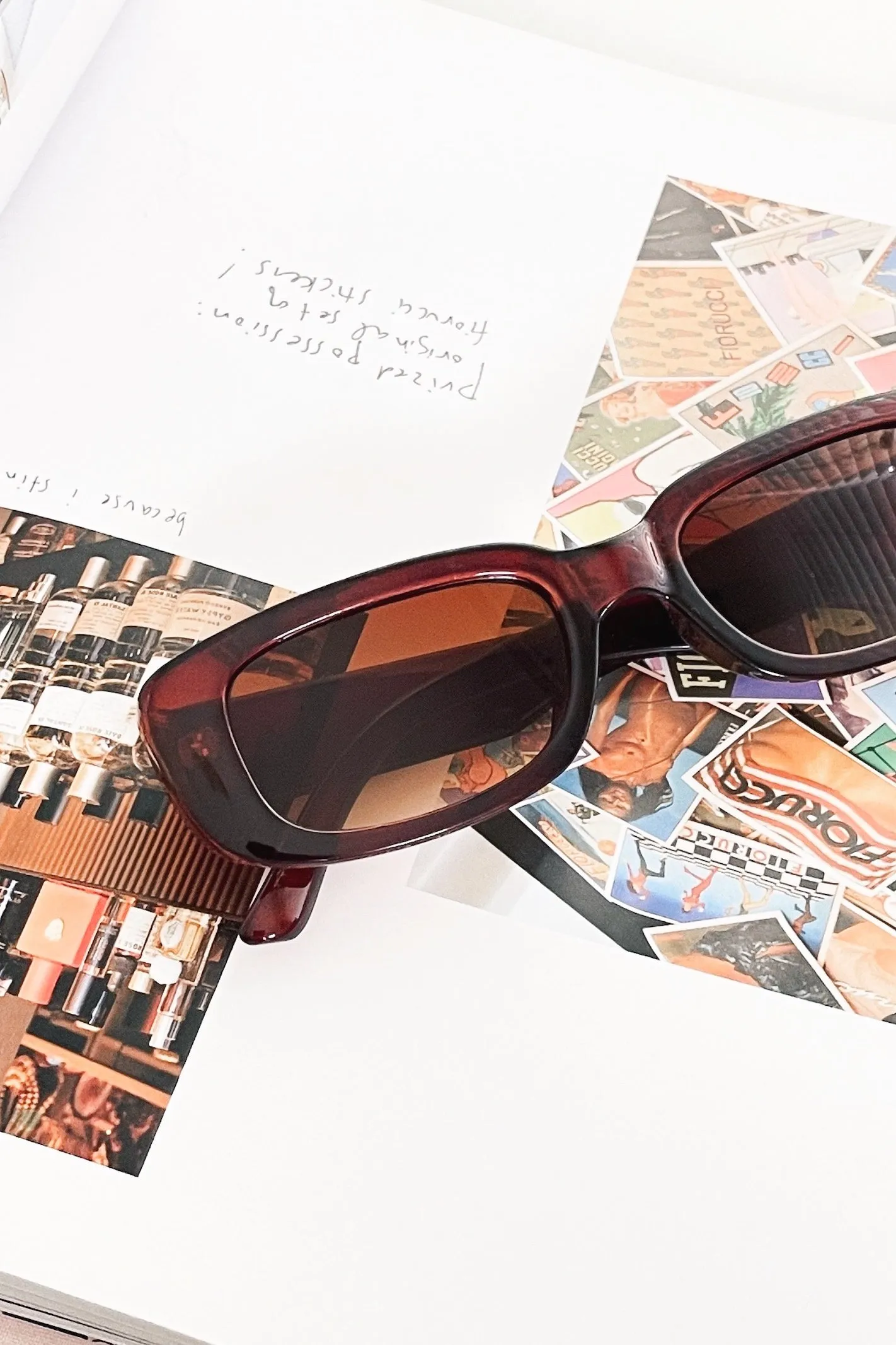 TALK TALK SUNGLASSES / BROWN