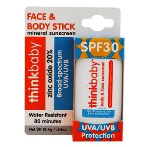 Thinkbaby Sunscreen Stick SPF 30, 0.64 oz