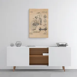 Vintage Bicycle - Wall Art Poster