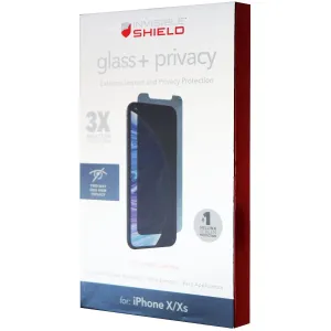 ZAGG InvisibleShield Glass  Privacy Screen Protector for iPhone Xs/X - Tinted